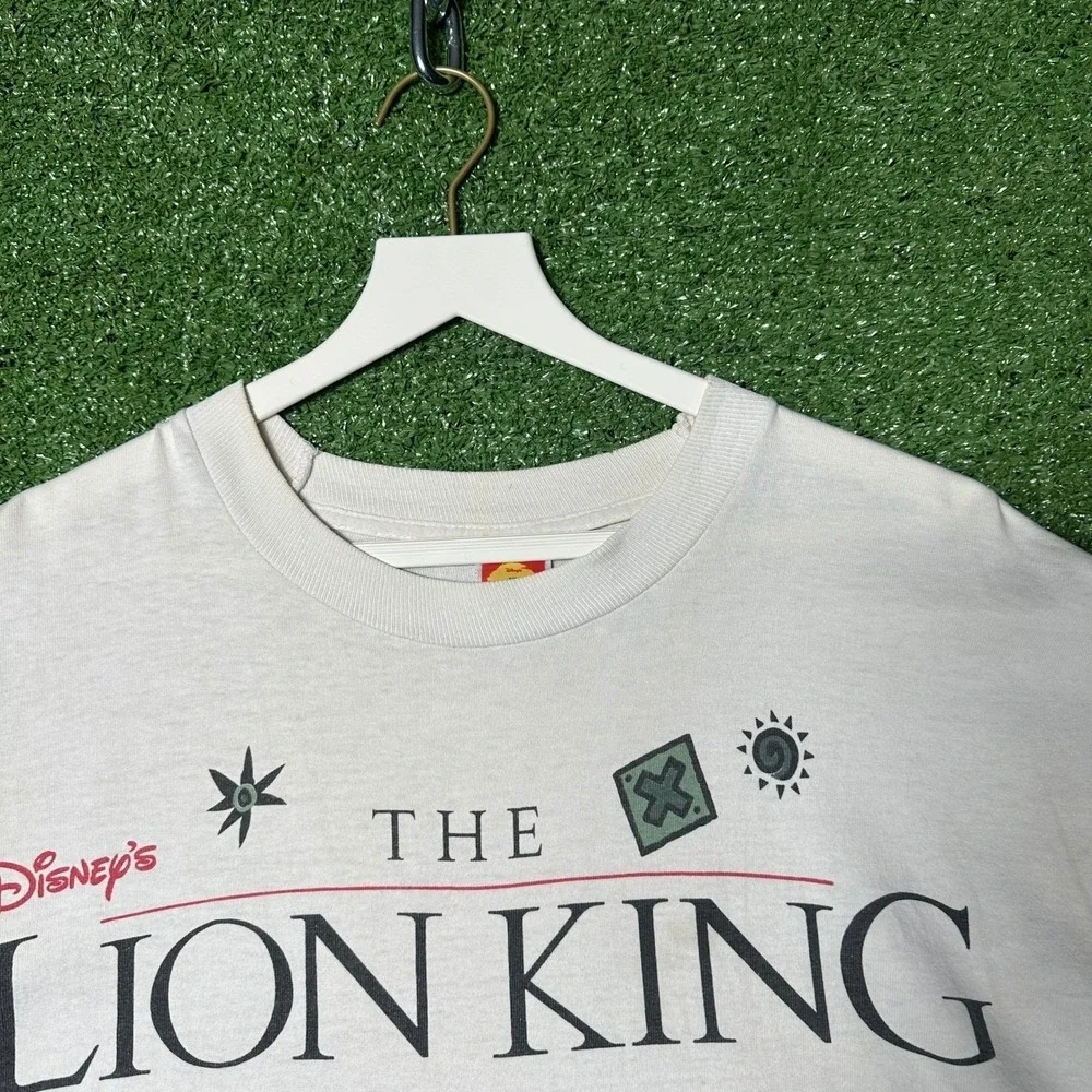 Vintage 90s‎ The Lion King Promo T Shirt Simba Nala Disney Jerry Leigh XL OSFA